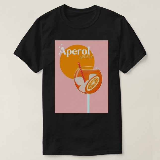 Aperol Spritz  (1) T-Shirt (Design Front)