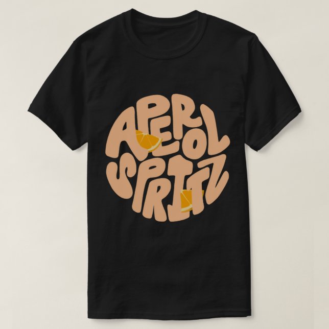 Aperol Spritz    (3) T-Shirt (Design Front)