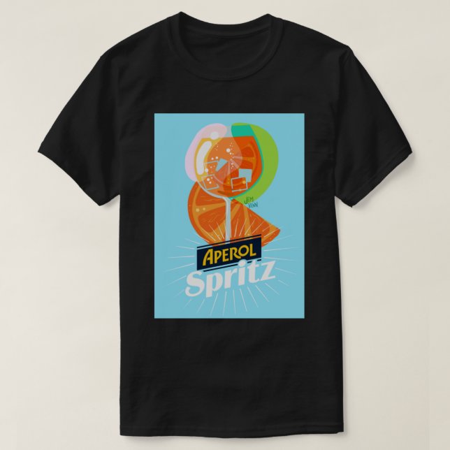 Aperol Spritz  (4) T-Shirt (Design Front)