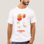 Aperol Spritz Art Print T-Shirt