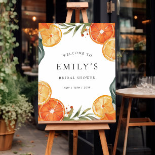 Aperol Spritz Bridal Shower Welcome Sign