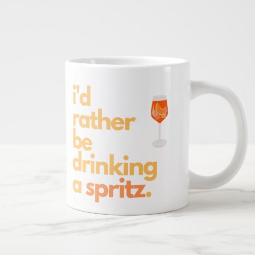 Aperol Spritz Coffee Mug _ Id Rather Be
