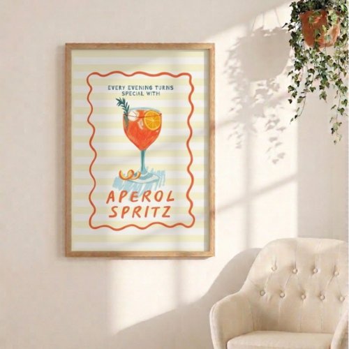 Aperol Spritz Foam Board
