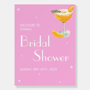 Aperol Spritz Main Squeeze Bridal Shower Sign