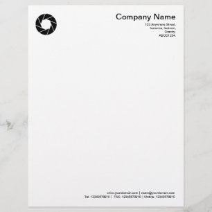Aperture - Black Letterhead