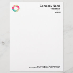 Aperture - Colors 01 Letterhead