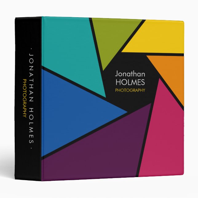 Aperture Colors Photography binder (Front/Spine)