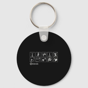 Aperture Labs Jump Into The Rtal For Science Funny Keychain