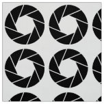 Aperture Pattern - Black Fabric