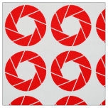 Aperture Pattern - Red Fabric