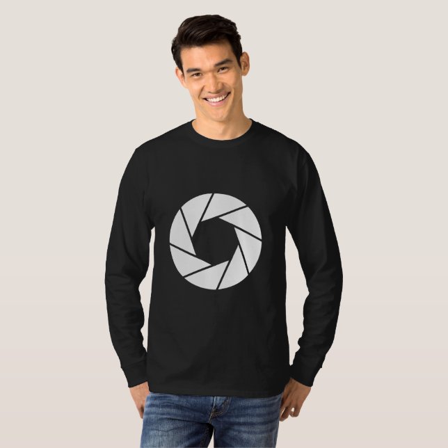 Aperture - White T-Shirt (Front Full)