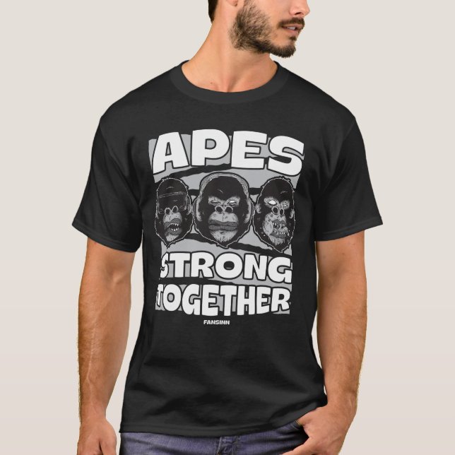 Apes Strong Together T-Shirt (Front)