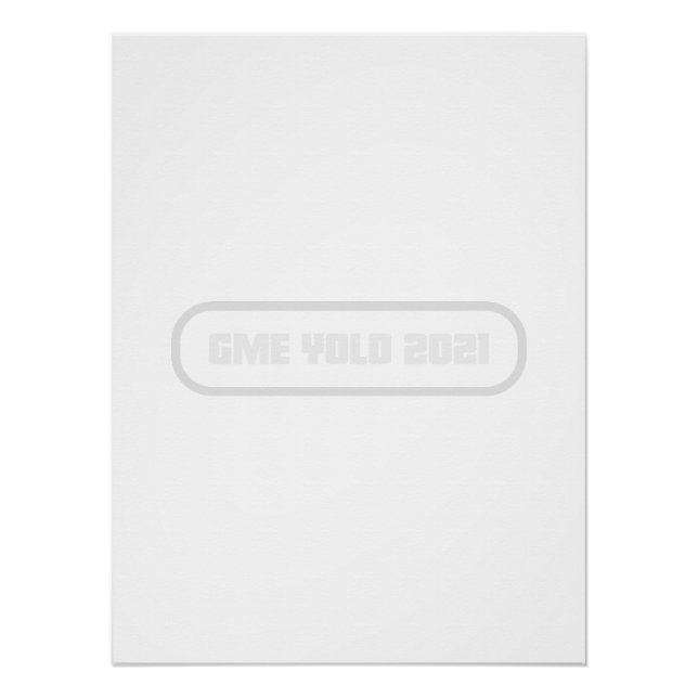 Apes Together Strong | GME Shirt Meme Poster (Front)