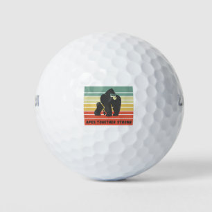 Apes Together Strong Golf Balls