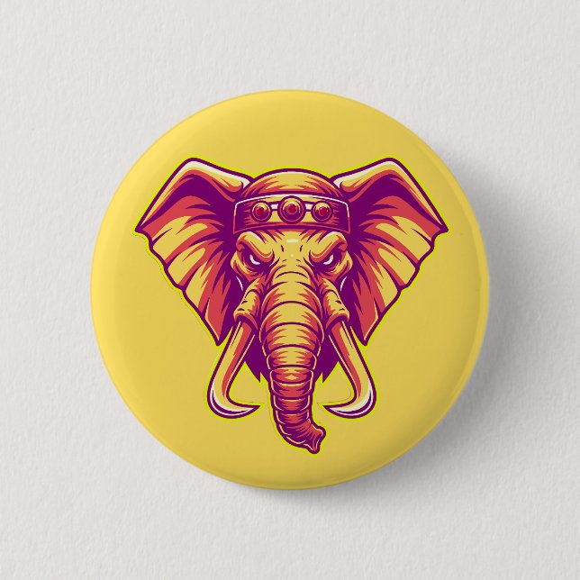 Apex Pachyderm - High-Voltage Circuit Edition Button (Front)