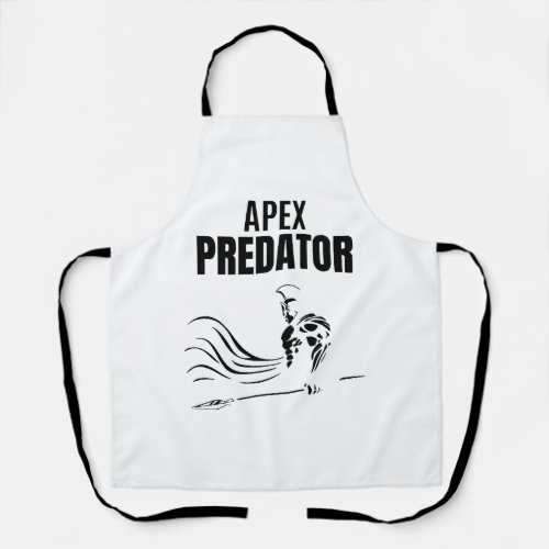 Apex Predator _ warrior  Apron