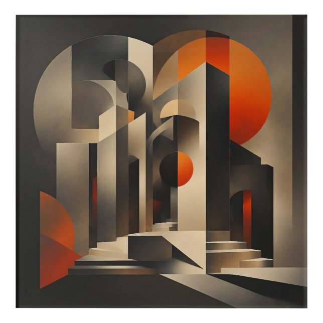 Apex Structures Acrylic Print (Front)