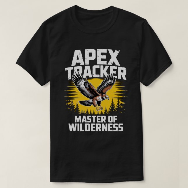 Apex Tracker – Flying Eagle Hunting T-Shirt (Design Front)
