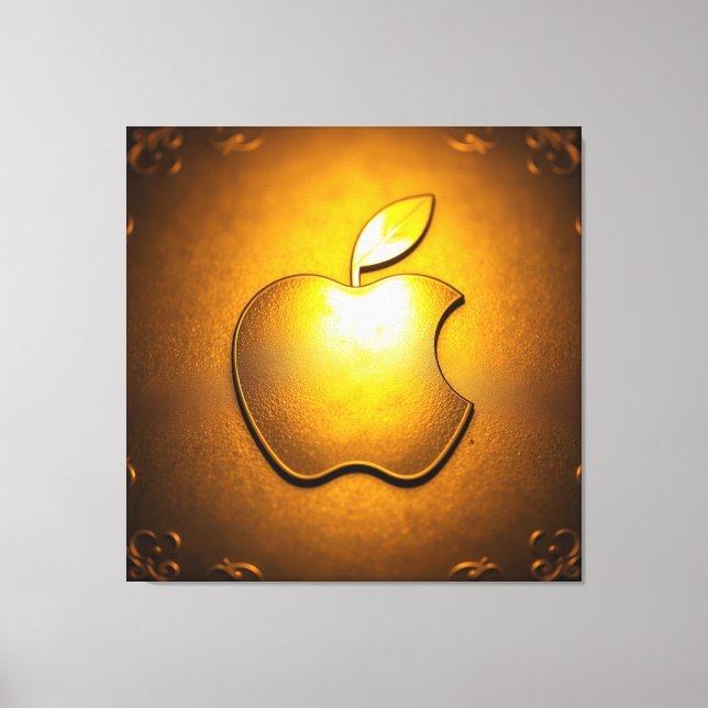 Apfel der Götter – Frucht des Wissens Canvas Print (Front)