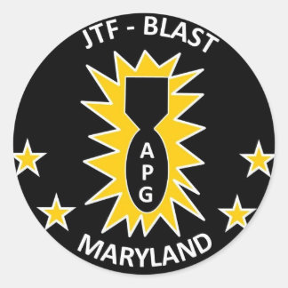 APG Ice Hockey Classic Round Sticker