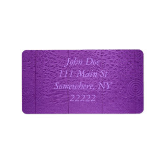 Aphasia in Purple Label