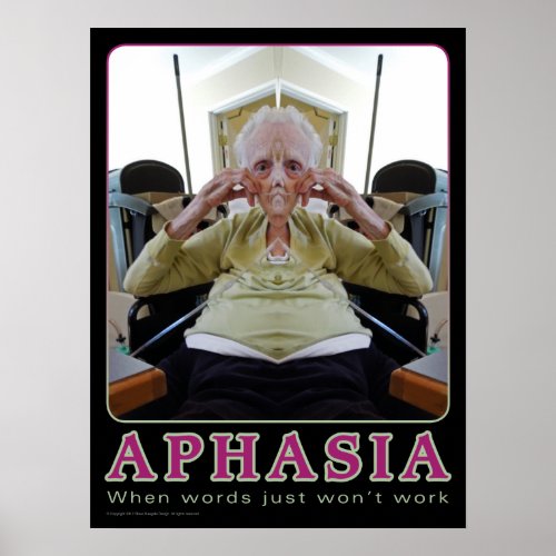 Aphasia Poster
