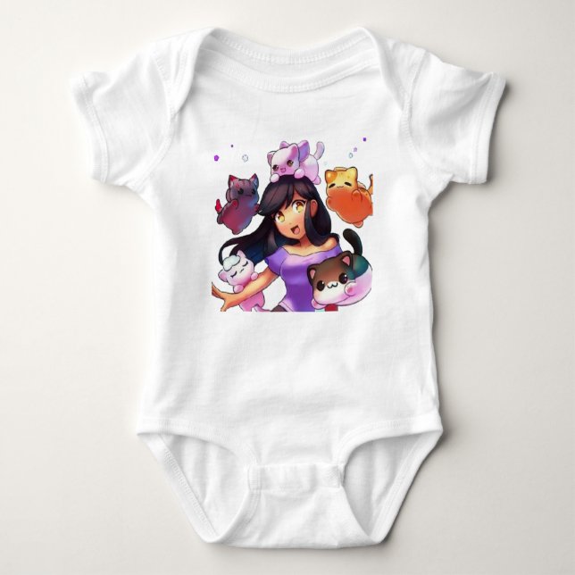 aphmau kawaii baby bodysuit (Front)