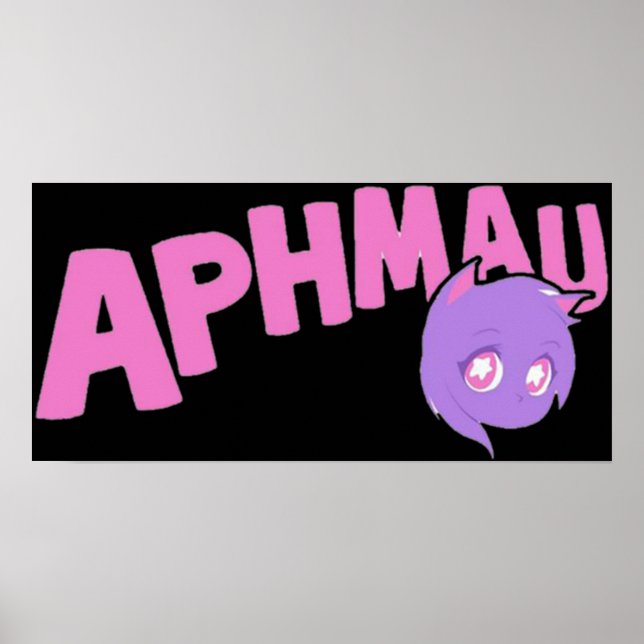 aphmau sticker poster (Front)