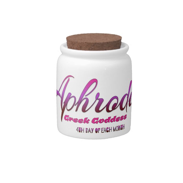 Aphrodite Candy Jar (Front)
