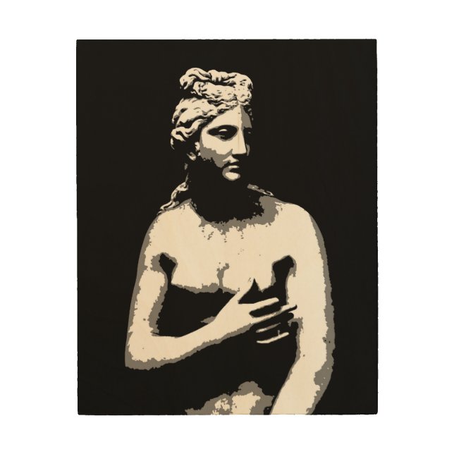 Aphrodite: Greek Mythology Reimagined Wood Wall Art (Front)