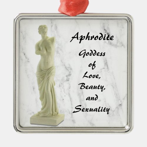 Aphrodite Metal Ornament