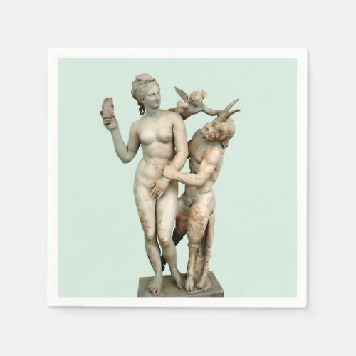 Aphrodite Pan and Eros Paper Napkins