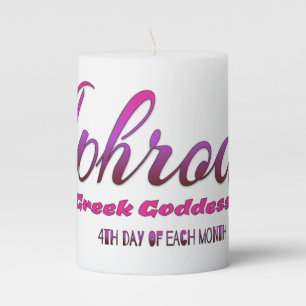 Aphrodite Pillar Candle