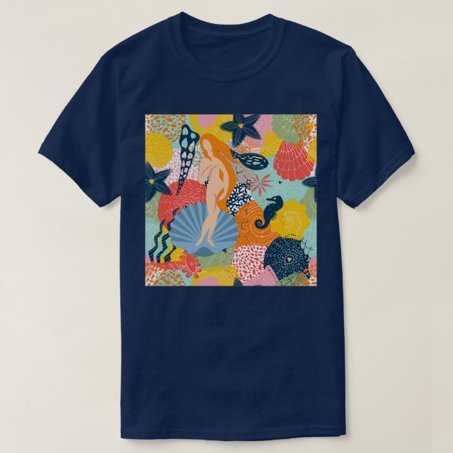 Aphrodite Rising T-Shirt (Design Front)
