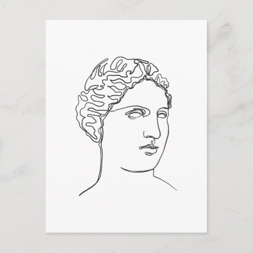 Aphrodite Venus greek goddess of love Postcard