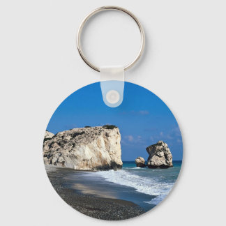 Aphrodite's birthplace, Pissouri, Cyprus Keychain