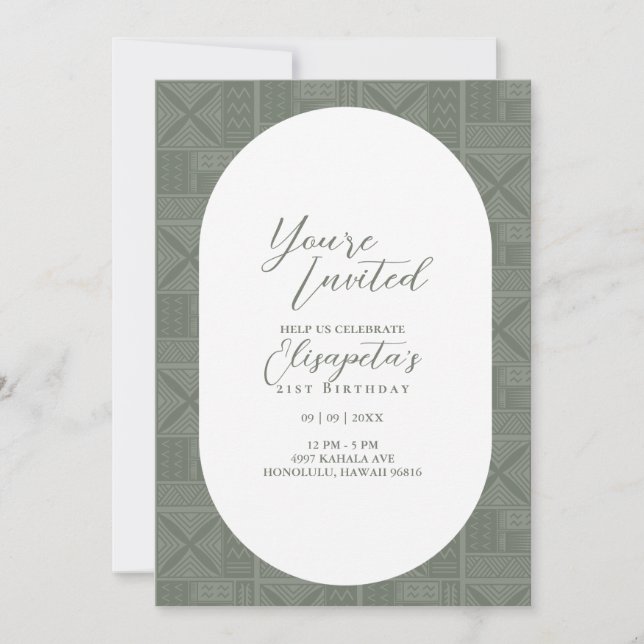 Apia Invitation (Front)