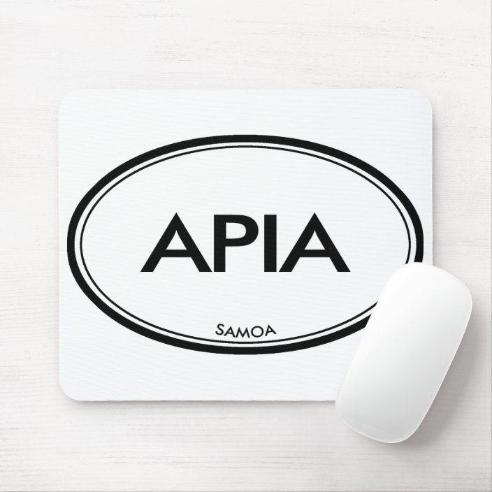 Apia, Samoa Mouse Pad