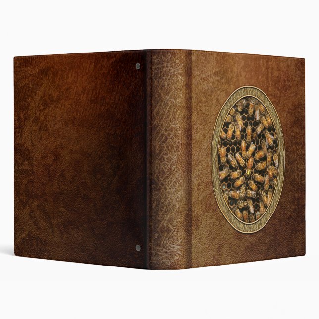Apiary - Bee - A hail the queen 3 Ring Binder (Background)