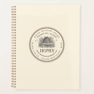 Apiary Business Promotional Honey Planner Skep