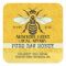 Apiary Honey Jar Labels | Honeybee Honeycomb Bee