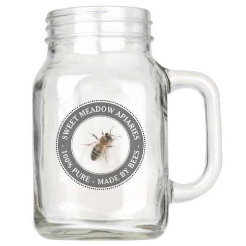 APIARY HONEY JAR Realistic Bees