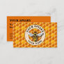 Apiary Honeycomb Template Business Card