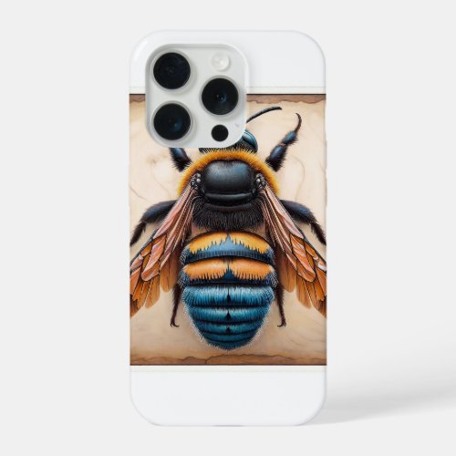 Apidae Bee IREF12607 _ Watercolor iPhone 15 Pro Case