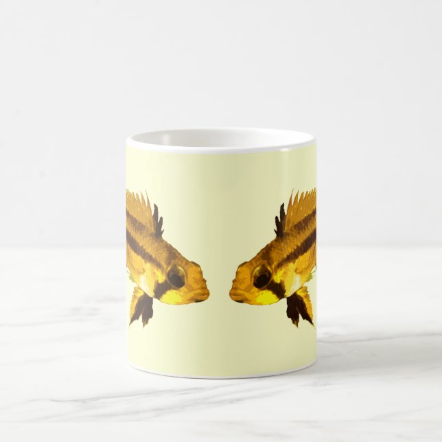 Apistogrammas Dwarf Cichlid Coffee Mug (Center)