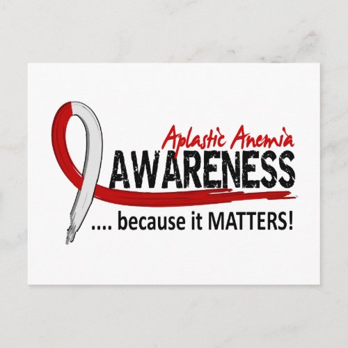 Aplastic Anemia Awareness 2 Postcard