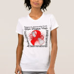 Aplastic Anemia Inspirations Spiral Ribbon T-Shirt