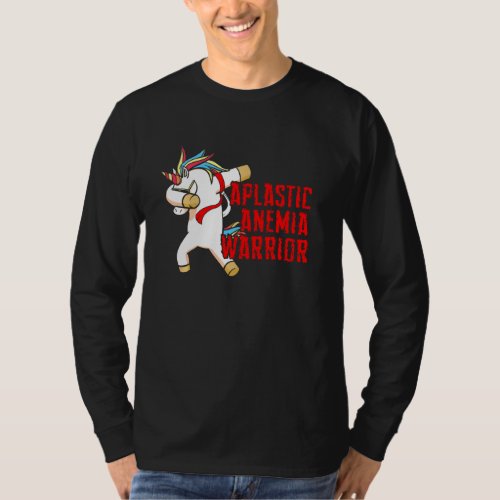Aplastic Anemia Survivor Fighting Anemic Warrior T_Shirt