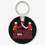 Aplastic Anemia Together We Will Make A Difference Keychain