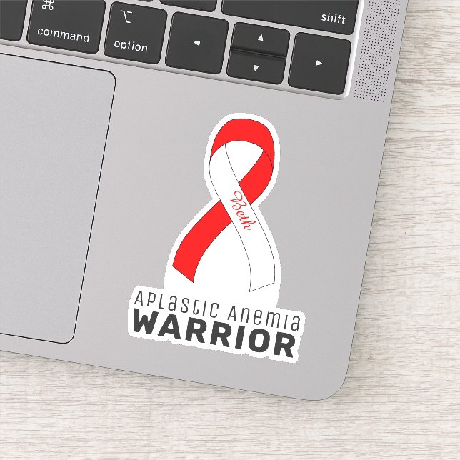 Aplastic Anemia Vinyl Sticker (Detail)